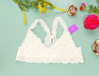 Bralette para dama color blanco hueso