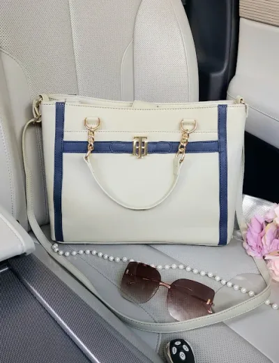Bolso Tommy Hilfiger para dama color beige