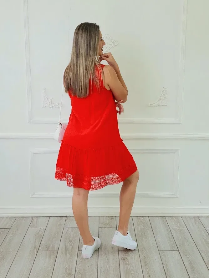 Vestido Color rojo para Dama