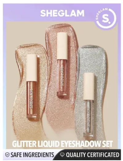 Trio SHEGLAM de sombras liquidas