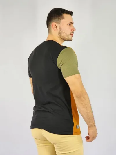 Camiseta de hombre Touch and Go multicolor