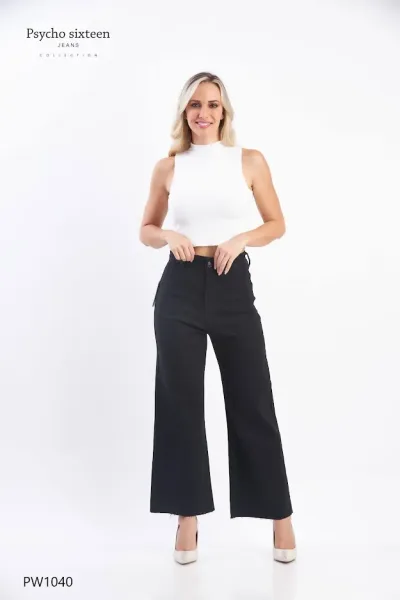 Jeans PSYCHO SIXTEEN para dama High rise Mom jeans PW1040