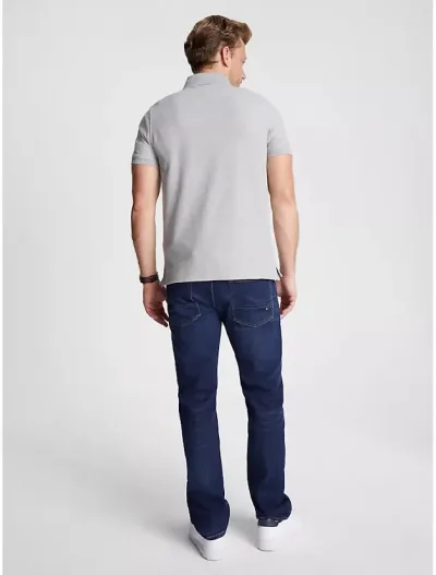 Camiseta Tommy Hilfiger Regular Fit Stretch  para caballero color gris
