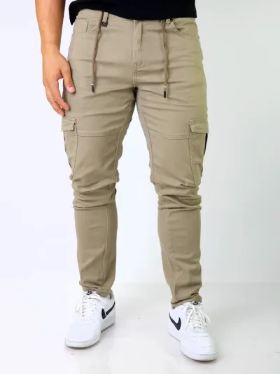 Pantalones cargo Hydrolic para caballero café