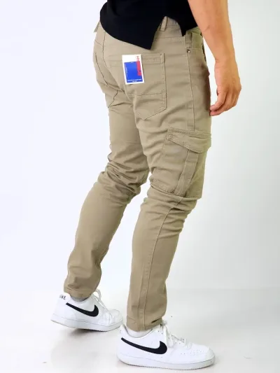 Pantalones cargo Hydrolic para caballero café
