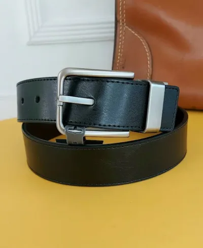 Faja Van Heusen para caballero reversible café y negro