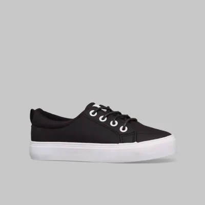 Tenis coral para niña color negro Celine Black Pu