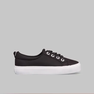 Tenis coral para niña color negro Celine Black Pu