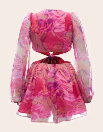 Enterizo para dama color fucsia