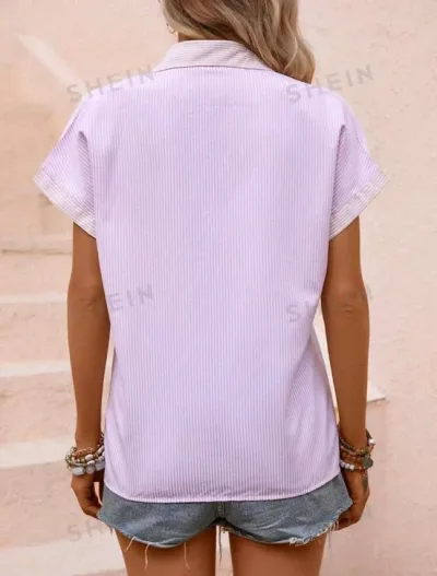 Blusa para dama diseño a rayas