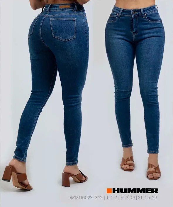 Jeans Hummer para dama Skinny  W13MB02S-342
