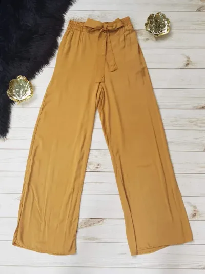 Pantalón para dama color amarillo