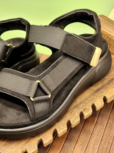 Sandalias sabata para dama loren-2510 black