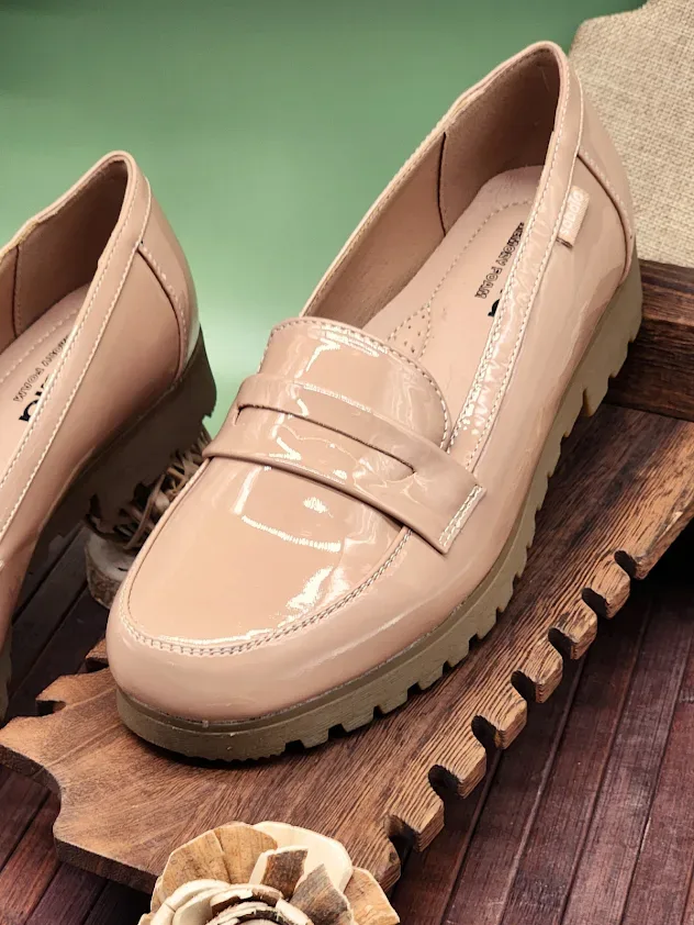 Mocasines Layla-75 Nude Pat Pu