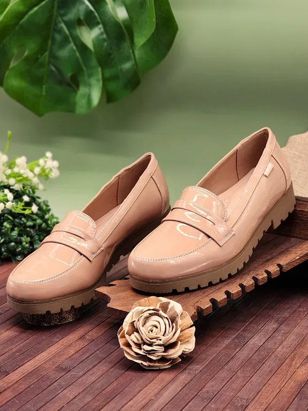 Mocasines Layla-75 Nude Pat Pu