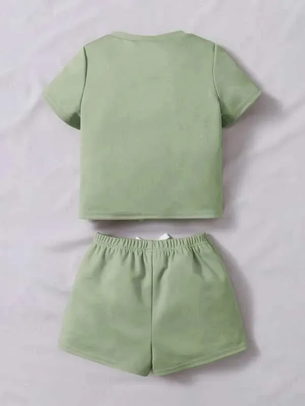 Conjunto para niño color verde