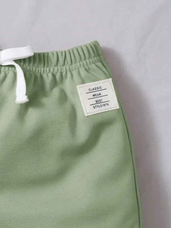 Conjunto para niño color verde