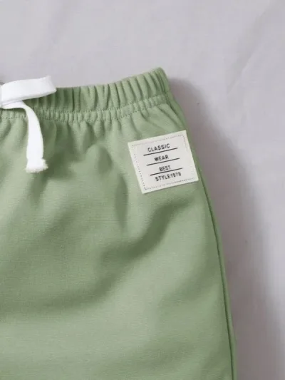 Conjunto para niño color verde