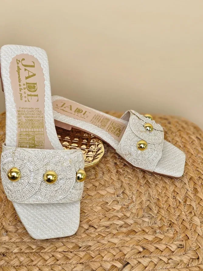 Sandalias Jade para dama 527 Talco
