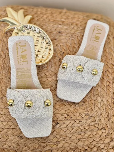 Sandalias Jade para dama 527 Talco