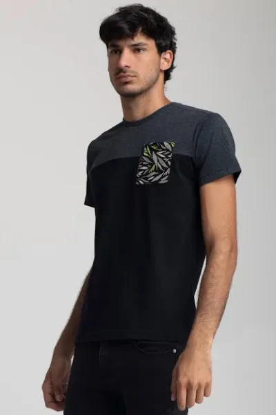 Camiseta Hummer para caballero color negro y gris
