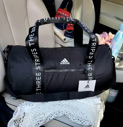 Bolso Adidas para Dama Color Negro y Blanco
