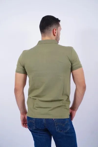 Camiseta Cambrige Polo Club para caballero color verde musgo claro