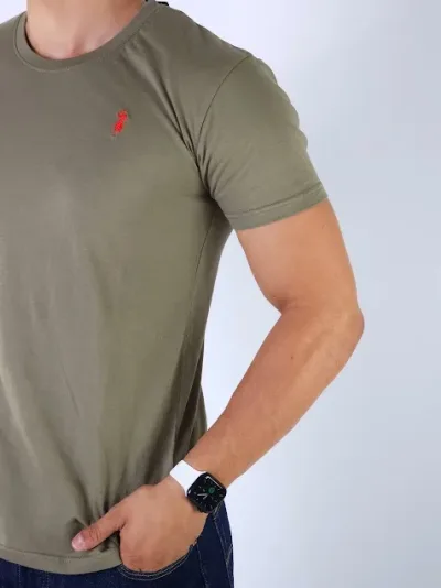 Camiseta Cambridge Polo Club para caballero color verde