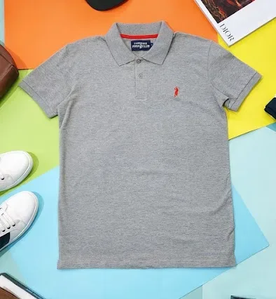 Camiseta Cambridge Polo Club para caballero color gris PC-02509