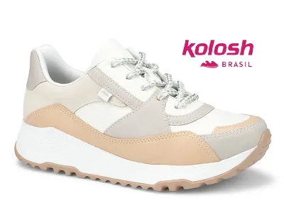Tenis Kolosh para dama color blanco G3491