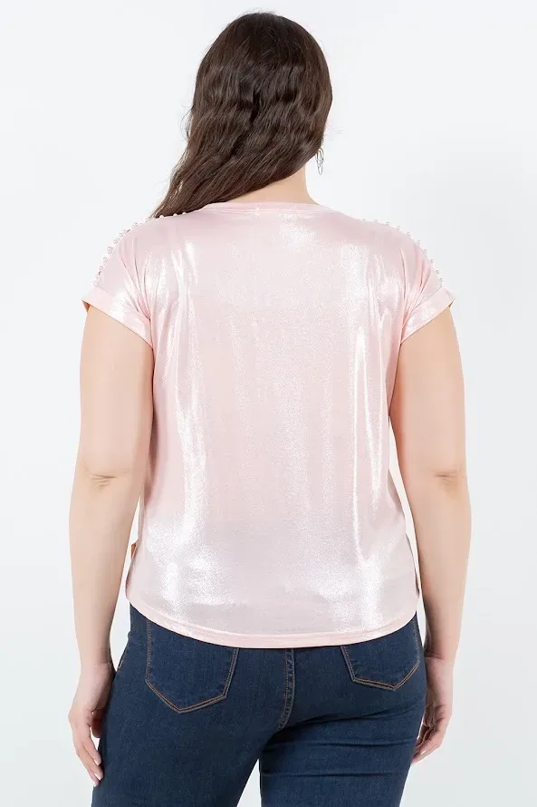 Blusa color coral para Dama