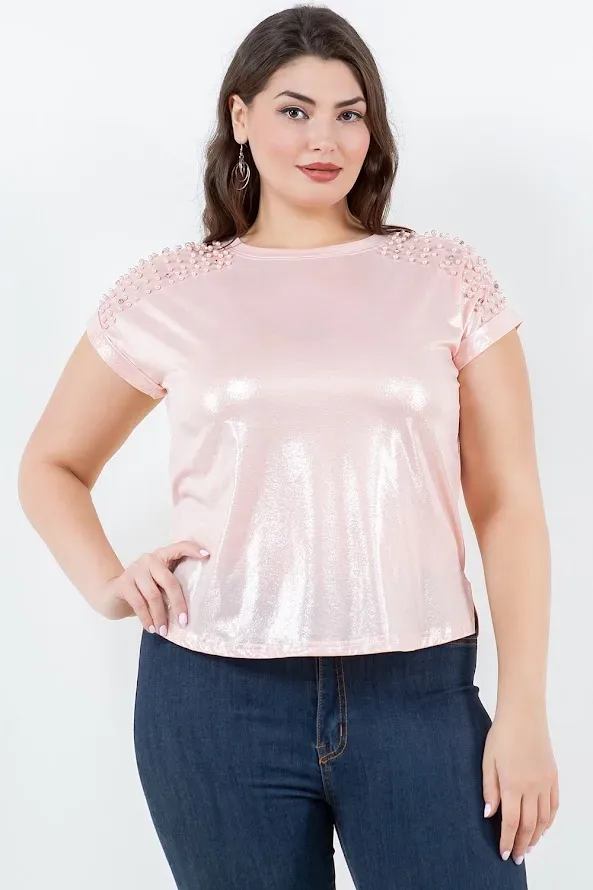 Blusa color coral para Dama