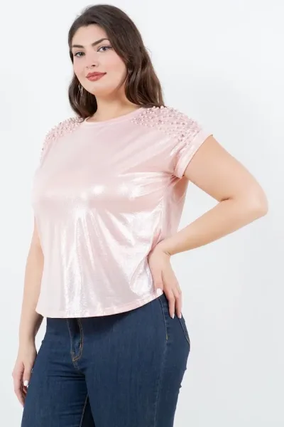 Blusa color coral para Dama