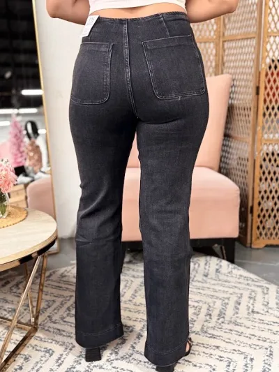 Jeans Psycho Sixteen para dama PW1207 COLOR GRIS OSCURO