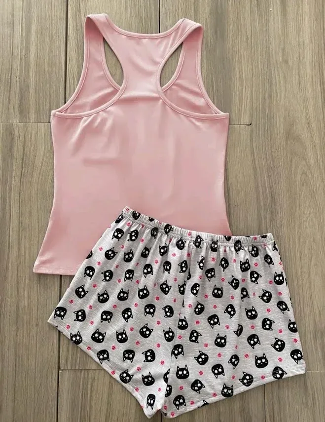 Pijama para dama multicolor