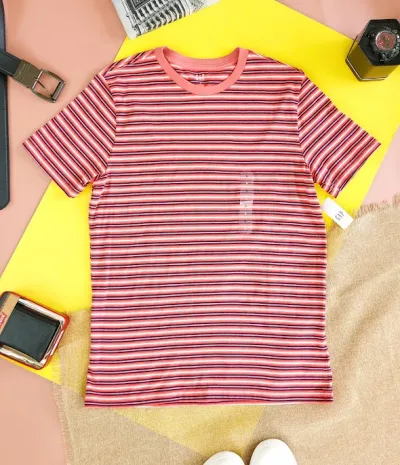 Camiseta GAP para caballero a rayas