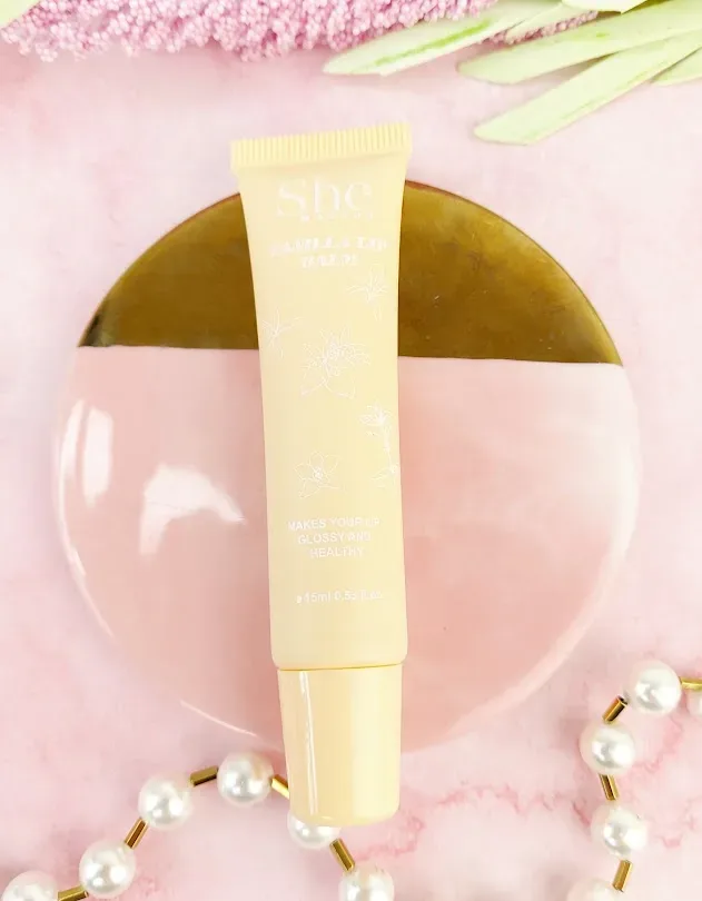 Balsamo labial hidratante SHE sabor vainilla