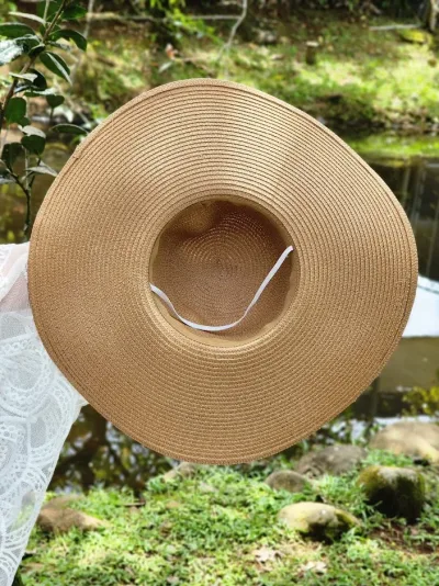 Sombrero para dama color café claro