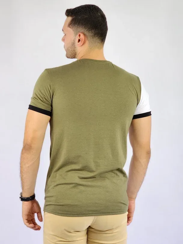Camiseta de hombre Touch and Go multicolor