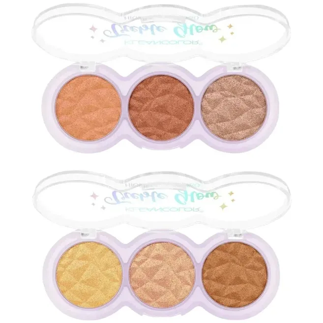 Trio de iluminadores Kleancolor 4 diferentes combinaciones