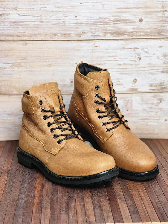 Zapatos Denver para caballero miel 02