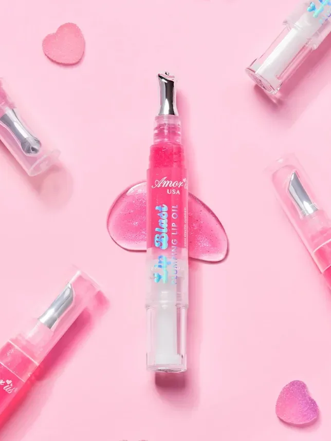 Lip gloss liquido Amor Us CO-BLAST-01 #COLOR ROSA