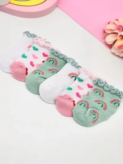 Set de medias Everfit para niña 49446 #MULTICOLOR