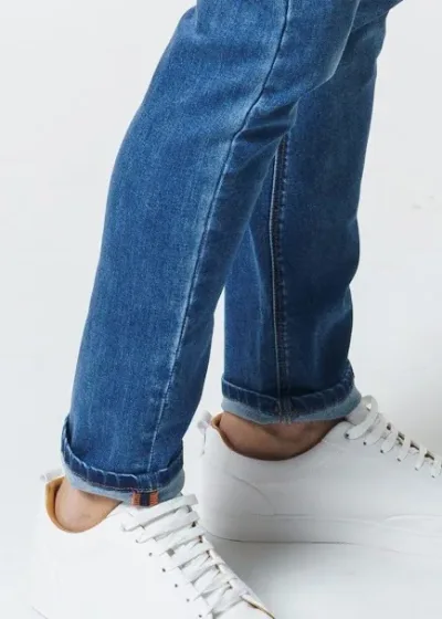 Jeans Hummer para caballero color azul  H212013108A