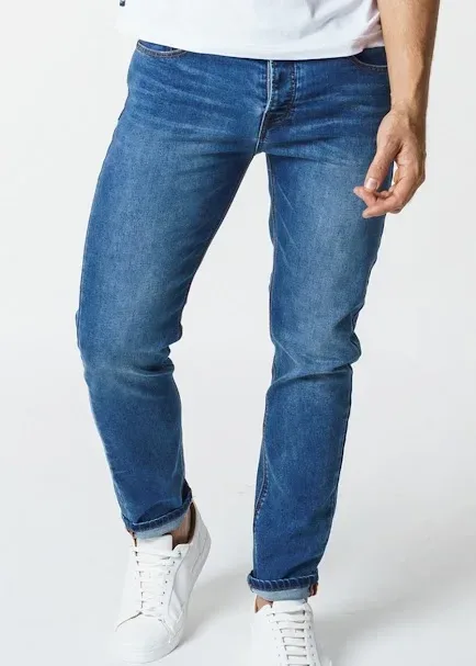 Jeans Hummer para caballero color azul  H212013108A