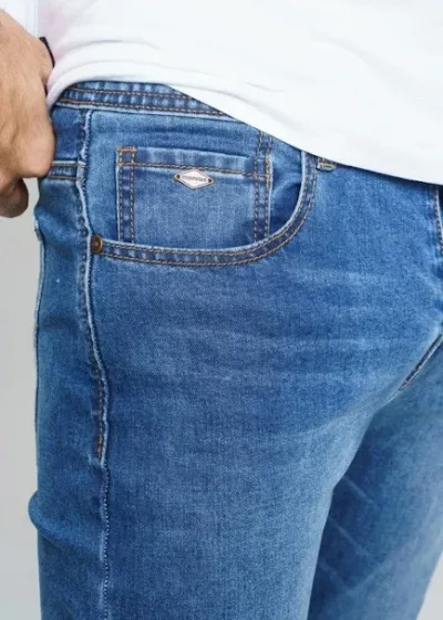Jeans Hummer para caballero color azul  H212013108A