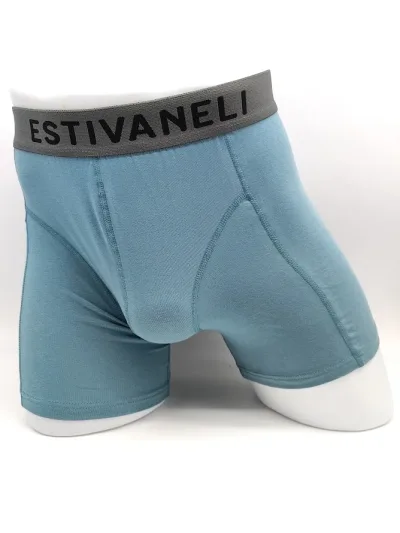 Boxer Estivaneli para caballero JJCM-64231 #COLOR CELESTE VIEJO