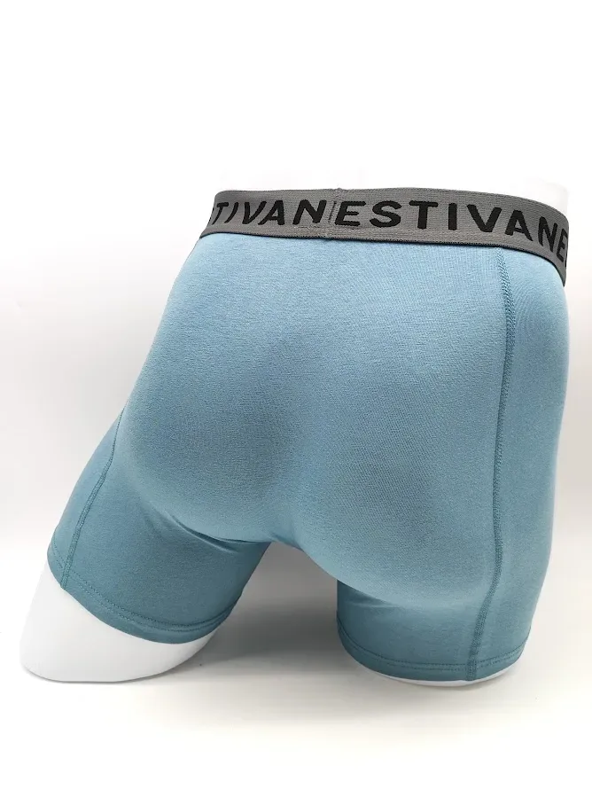 Boxer Estivaneli para caballero JJCM-64231 #COLOR CELESTE VIEJO