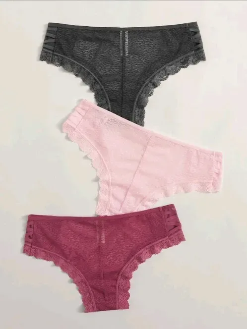 Set de bragas para dama multicolor
