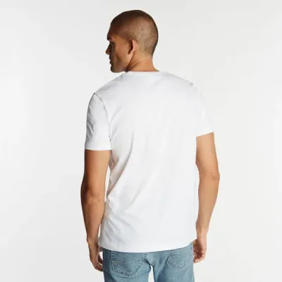 Camiseta Naútica para caballero color blanca